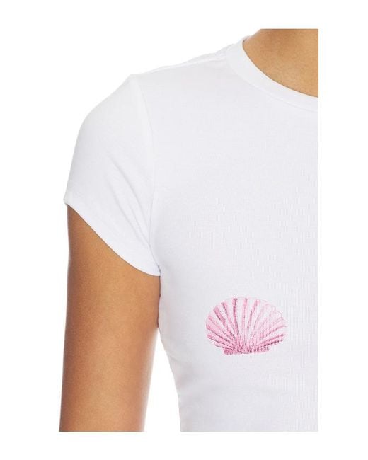 superdown Pink Trysta Baby Tee