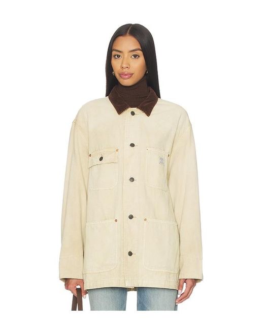Denimist Natural Oversized Chore Jacket