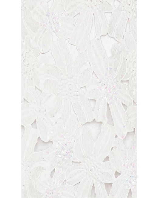 Rococo Sand White Celia Short Dress