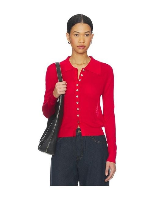 Lioness Red Chalet Long Sleeve Top