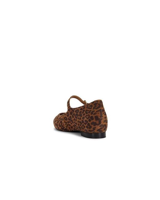 Seychelles Brown Suede Mary Jane Flats