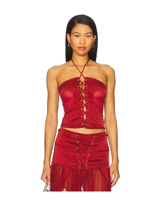AMOR MIA Gathered Heart Top