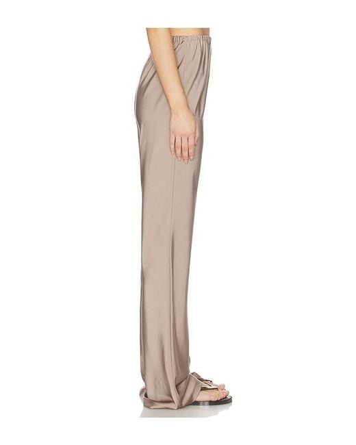 ALL THE WAYS Natural Larissa Satin Pant