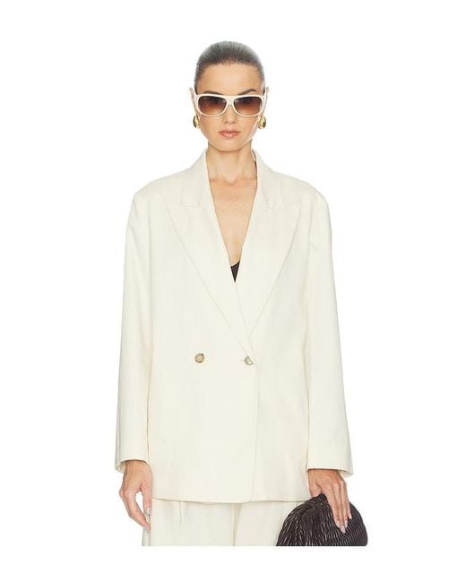 FRAME Natural The Lounge Blazer