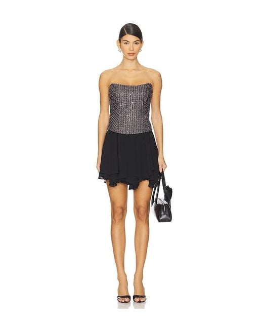 Amanda Uprichard Black Airess Dress