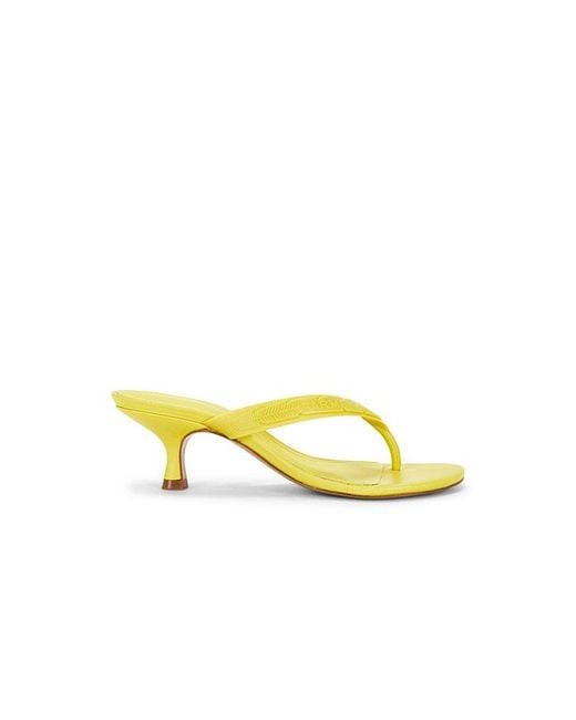 Farm Rio Yellow Rob Heel Sandal