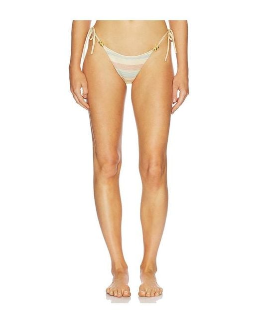 Kapri White Beverly Bikini Bottom