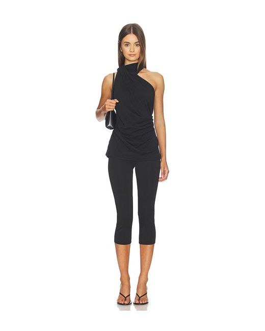 Entire studios Black Sleeveless Dalters Top