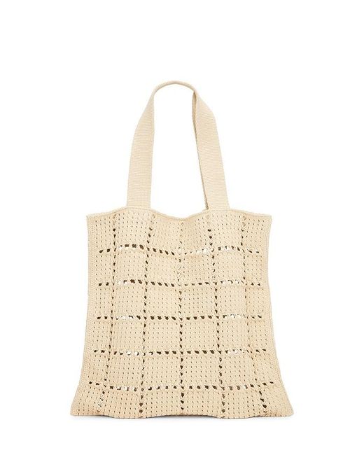 Rails Natural The Crochet Tote