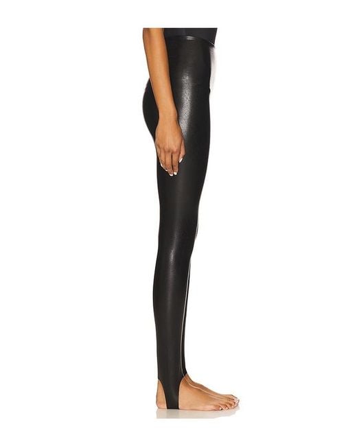 Commando Black Lederleggings