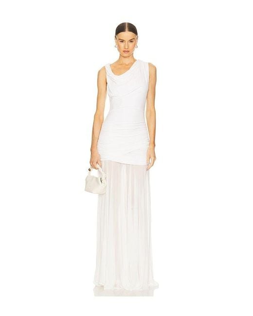 L'academie White 'Academie By Marianna Tine Gown