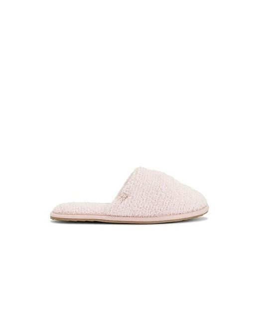 Barefoot Dreams White Cozychic Slipper