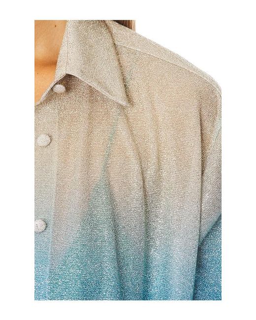 Oseree Blue Lumiere Shade Top