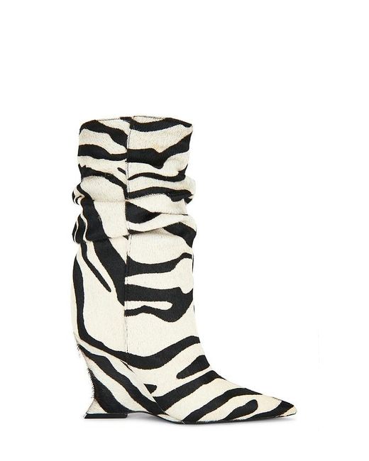 SCHUTZ SHOES Black Siena Slouch Boot
