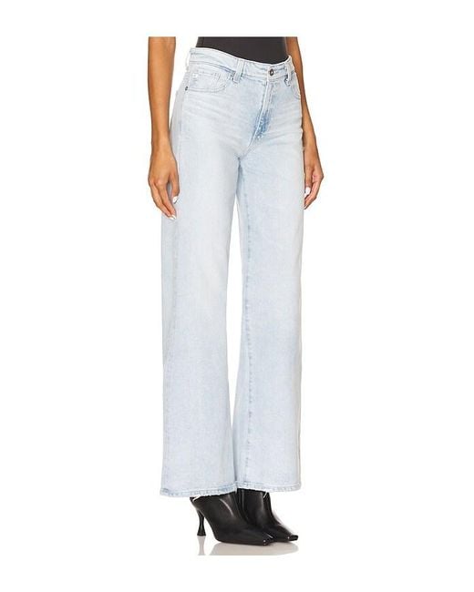AG Jeans White Weiter Schnitt Saige