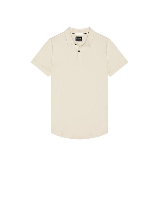 Cuts White Ao Polo for men
