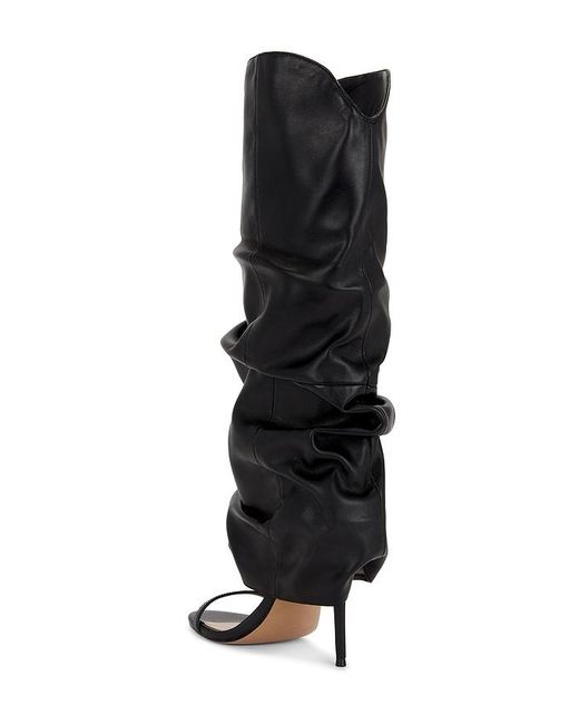 Steve Madden Black Ravine Heeled Boot