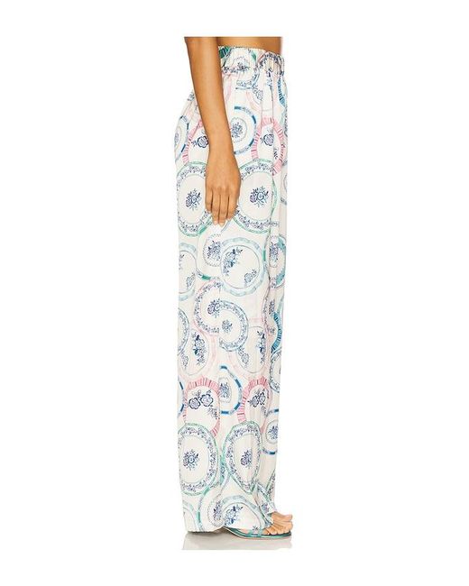 MISA Los Angles White Reshma Pant