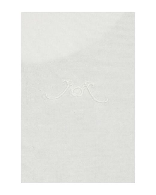 ROWEN ROSE White Polo Dress With Pleated Skirt