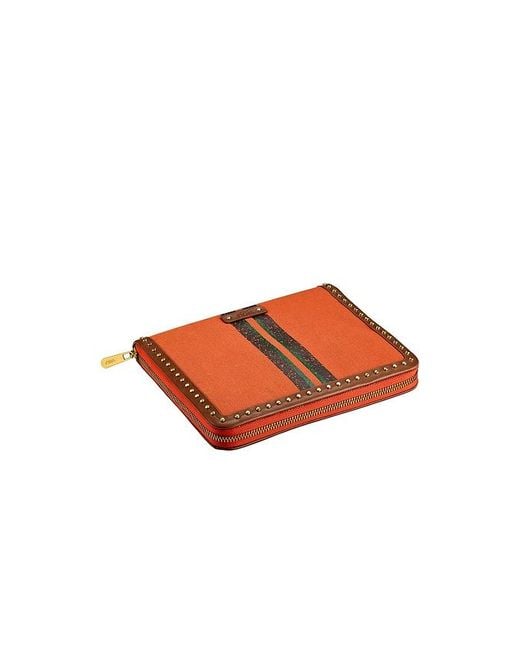 Wolf Orange Ida Travel Jewelry Portfolio