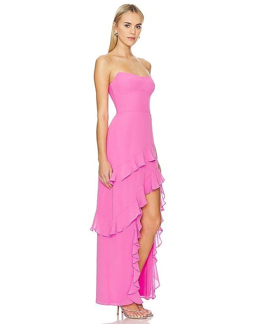 Amanda Uprichard Pink Magnolia Dress