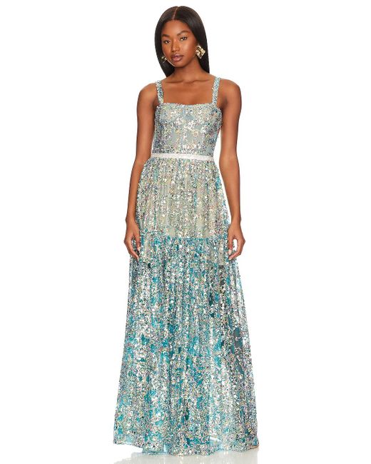 Bronx and Banco X Revolve Midnight Gown in Blue | Lyst