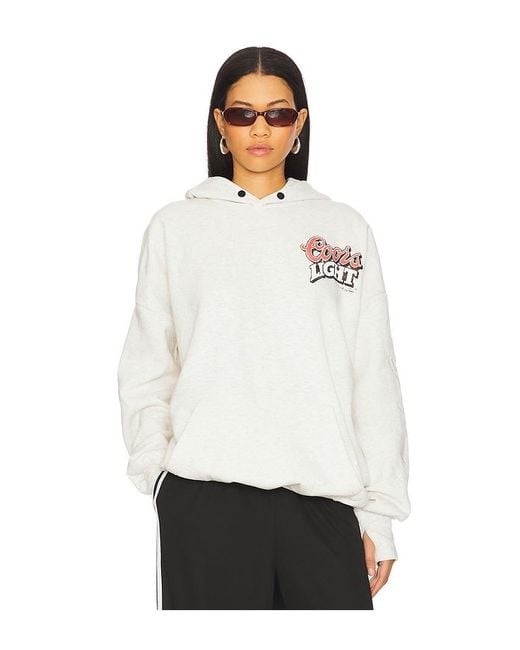 The Laundry Room White 96 Coors Light Racing Hideout Hoodie