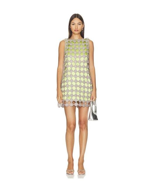Simon Miller Multicolor Sina Crochet Mini Dress