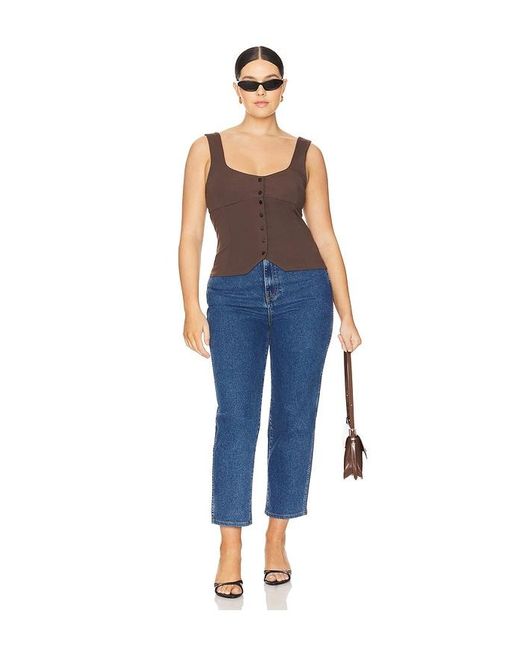 L'academie Brown 'Academie Evonne Top