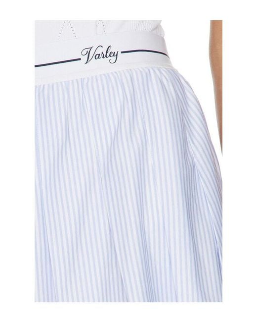Varley White Toyah High Rise Skort