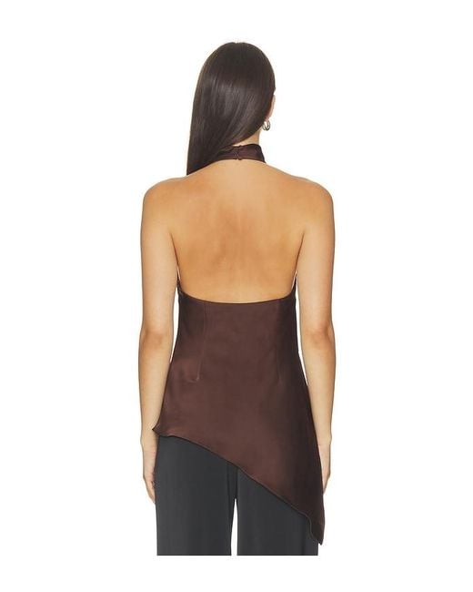 Lovers + Friends Black Mariana Top