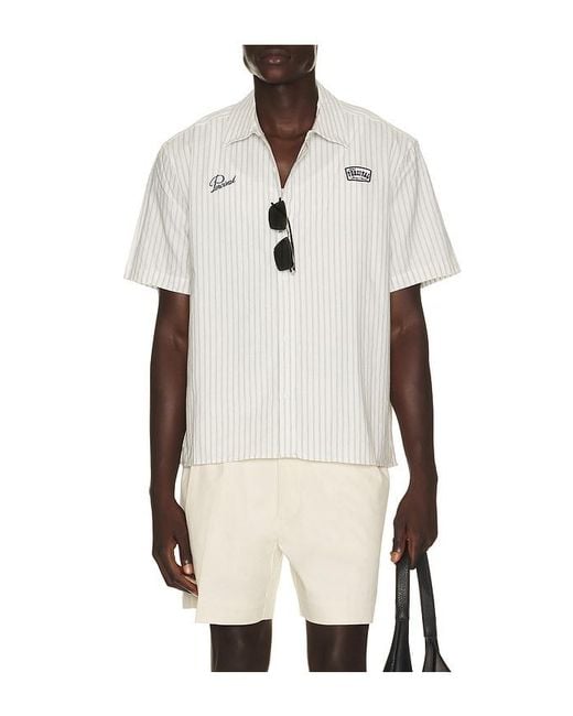 Percival Natural Lucia Boxy Shirt for men