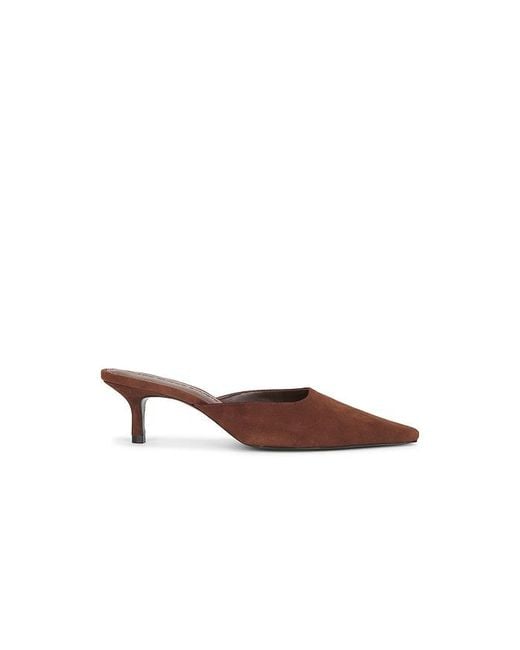 Black Suede Studio Multicolor Riley 50 Mule Pump