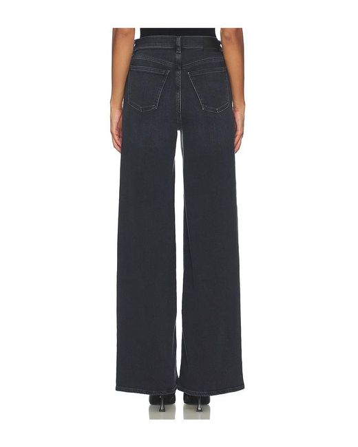 Citizens of Humanity Blue Issy Wide Leg Jeans