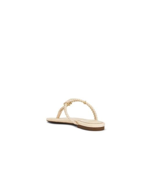 SCHUTZ SHOES White Cordelia Flat Sandal