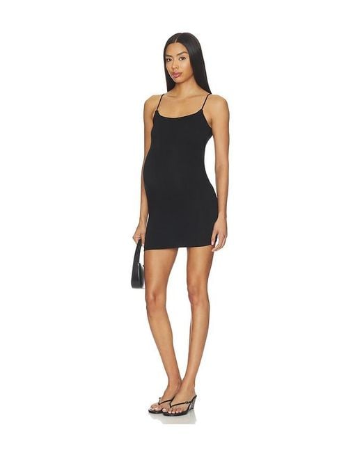 BUMPSUIT Black The Cotton Mini Dress