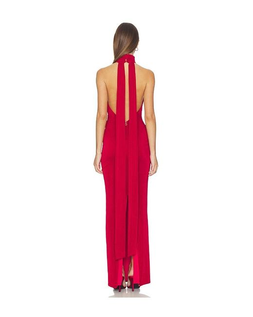 Nookie Red Crush Halter Gown