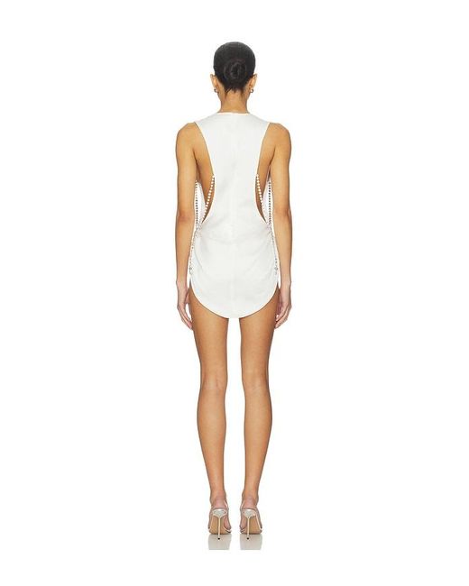 The Dolls House White Anna Mini Dress