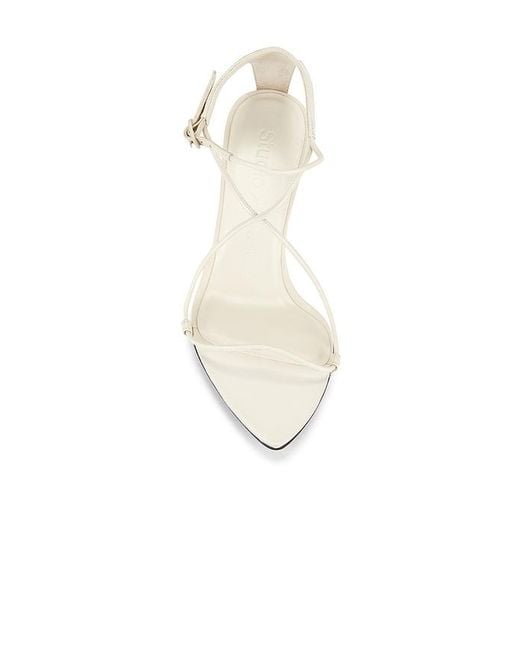 STUDIO AMELIA White Viti 70 Heel