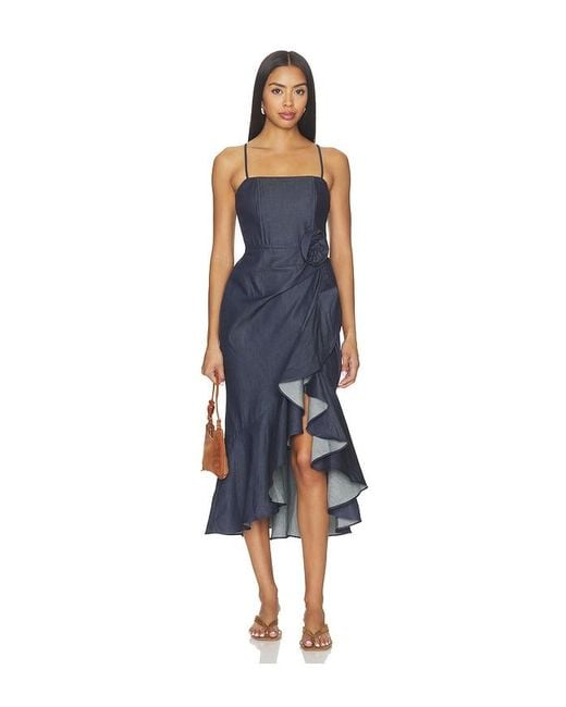 Yumi Kim Blue Shari Dress