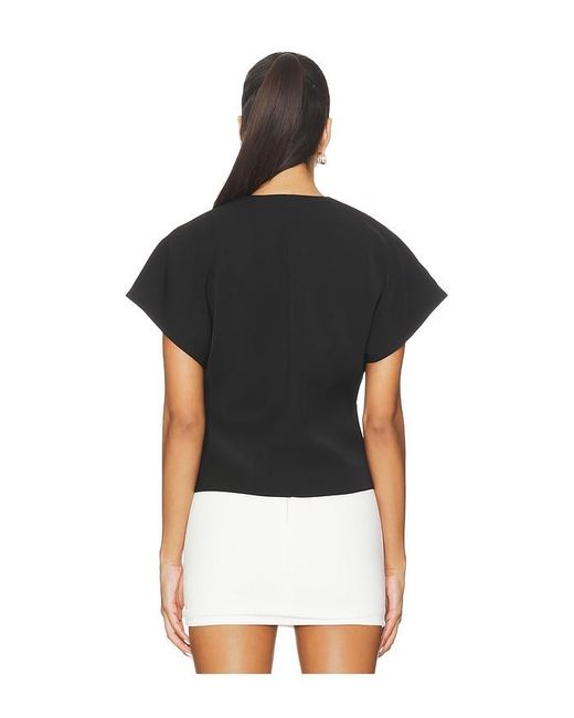 ALL THE WAYS Black Wanda Top