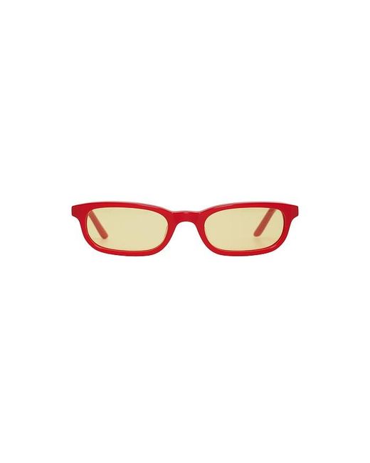 BRU Eyewear Red Flossie Wayfarer Sunglasses for men