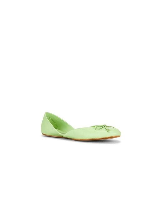 Jeffrey Campbell Green Perky Flat
