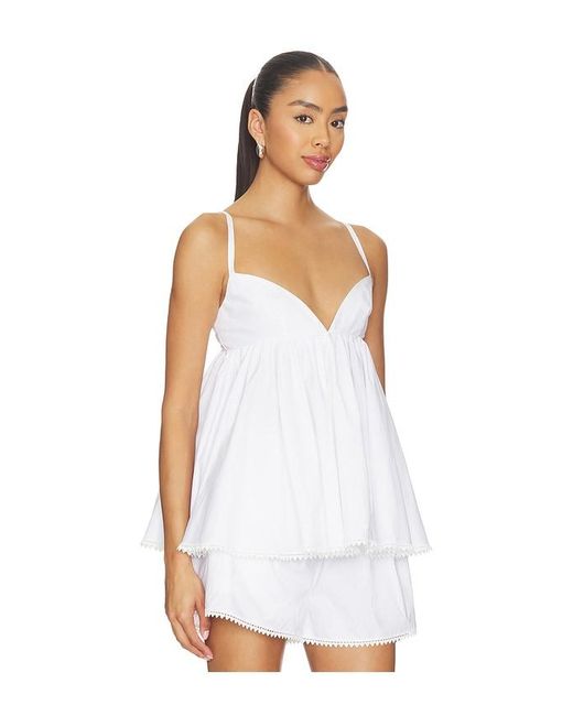 L'academie White Lillie Top