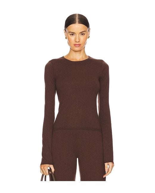 L'academie Brown 'Academie Maradona Knit Top