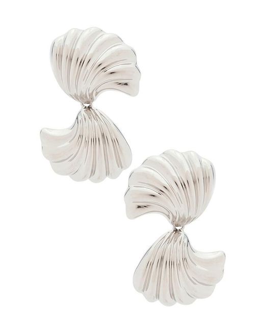 Lelet White Vini Drop Earrings