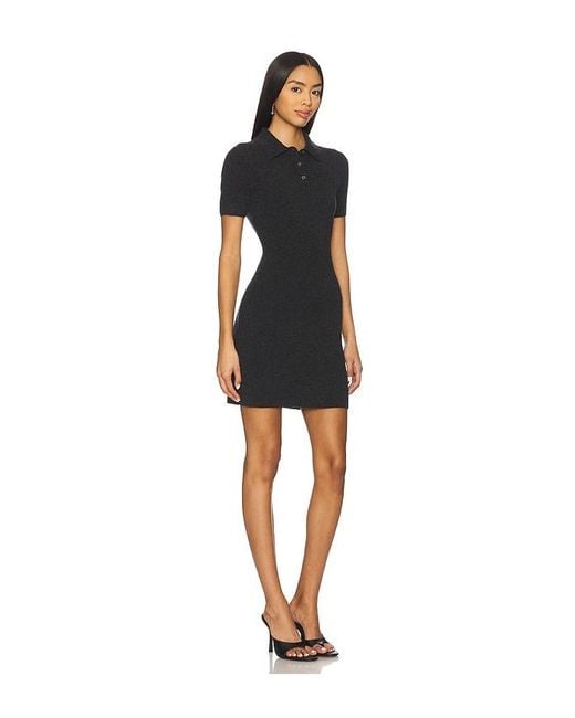 Alexander Wang Black Polo Dress