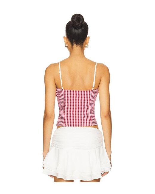 MORE TO COME White Beckie Top
