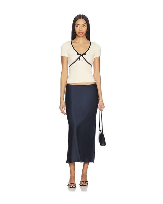 Heartloom Blue Ella Top