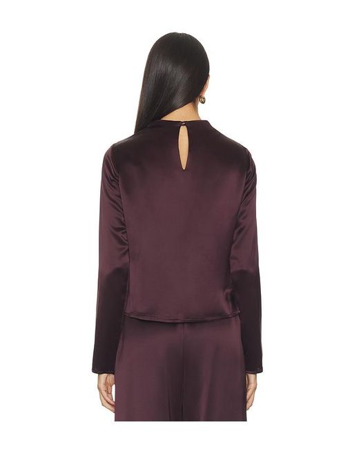 Line & Dot Purple X Revolve Petrea Long Sleeve Top